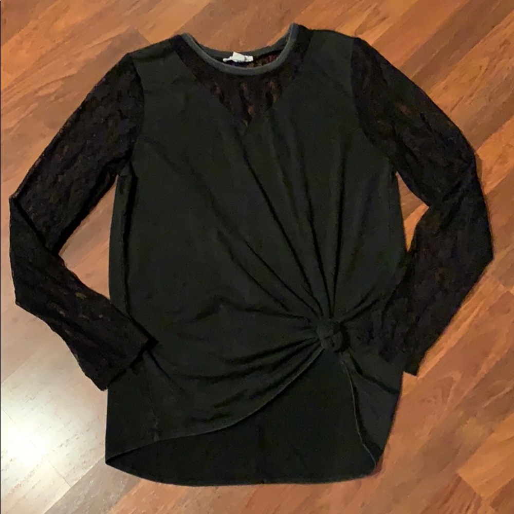 Beautiful black lace shirt